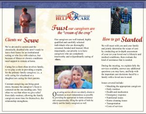 Download Help & Care In Home Services brochure