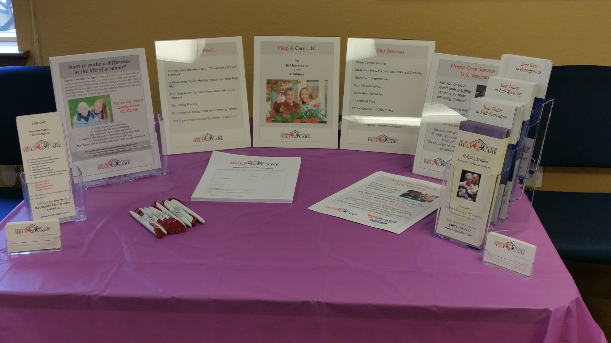 Job Fair at The Lodge at Hill June 9, 2015 Help & Care, LLC